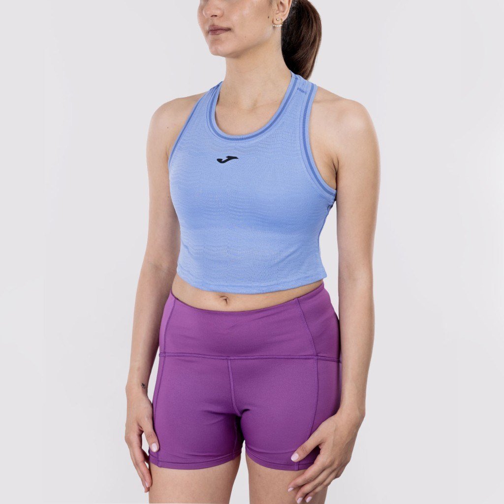 Joma 902607.715 Smash Kadın Kolsuz Tişört - Mavi