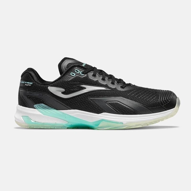 Joma TELCS2601AC Electric Sert & Toprak Kort Erkek Tenis Ayakkabısı - Siyah/Mavi