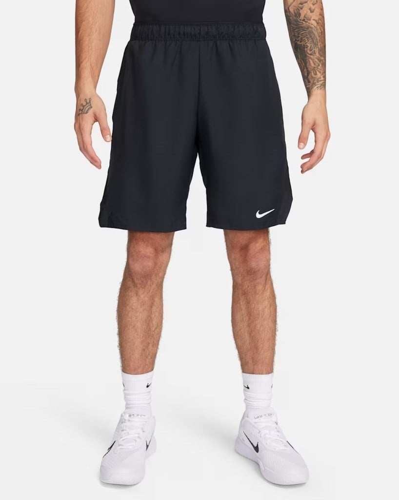 NIKE FD5384-010 Victory Dri-FIT Erkek Tenis Şort Siyah