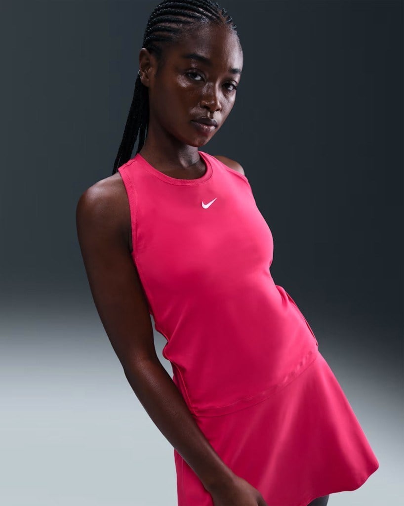 Nike FD5584-666 Victory Dri-FIT Kadın Tenis Atleti - Pembe