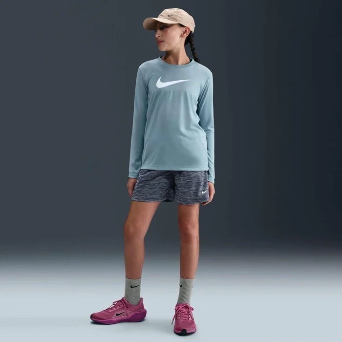Nike HF9006-410 Dri-FIT Genç Çocuk (Erkek) Şortu - Lacivert