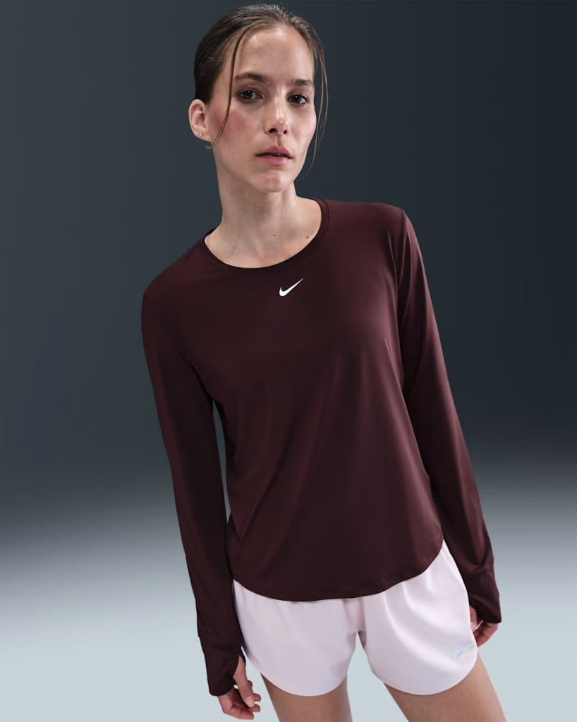 Nike One Classic IB9403-652 Kadın Dri-FIT Uzun Kollu Üst