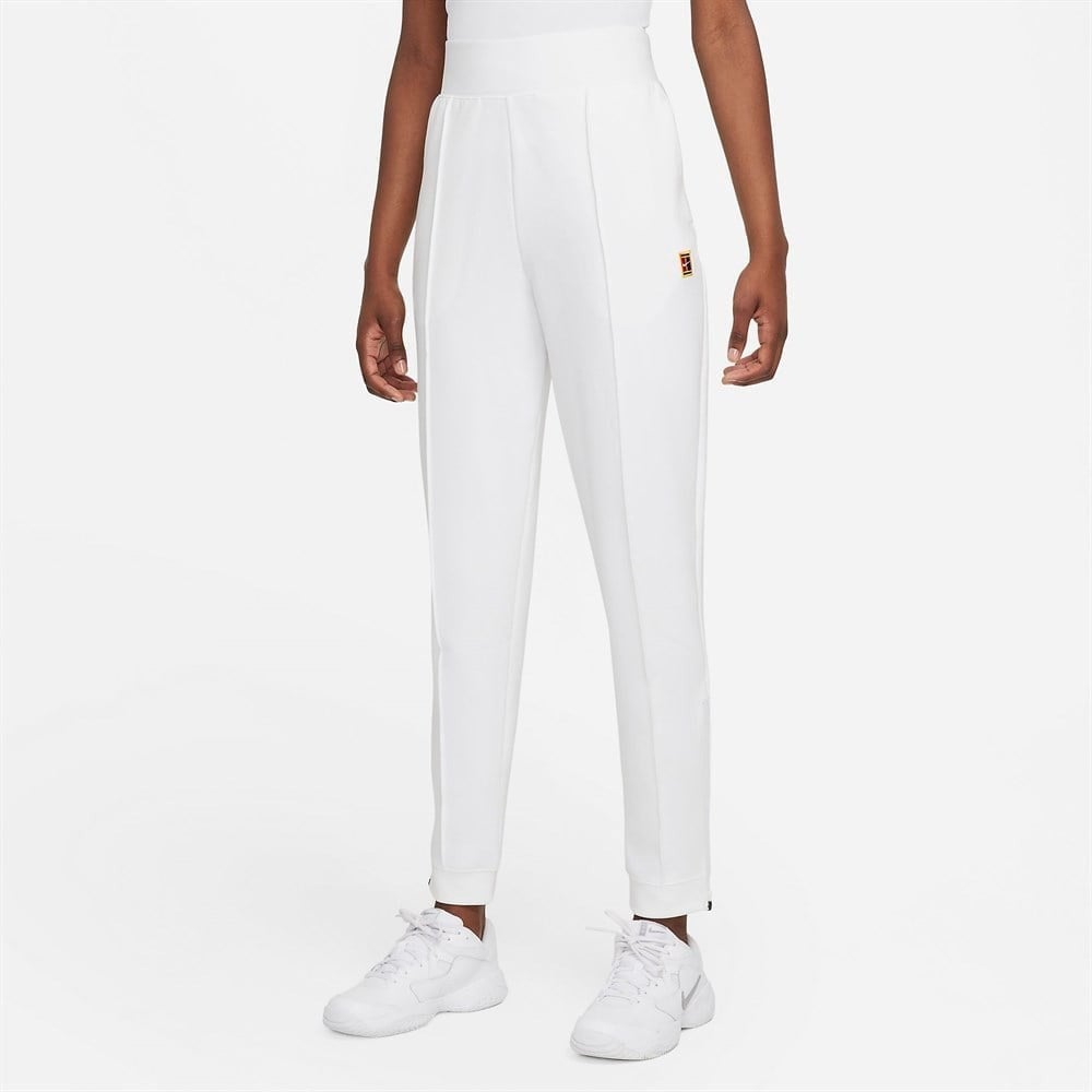 NikeCourt Dri-FIT Kadın Beyaz Tenis Eşofman Altı DA4722-100