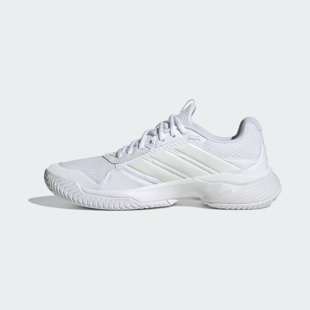 Adidas KI3600 GameCourt 3 Sert & Toprak Kort Kadın Tenis Ayakkabısı Beyaz