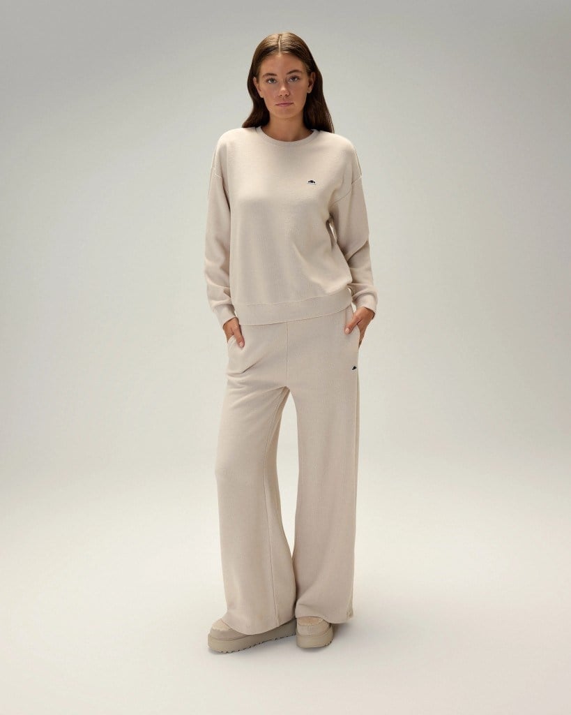 Ellesse 5WF3540-BGM Kadın Sweat Bej