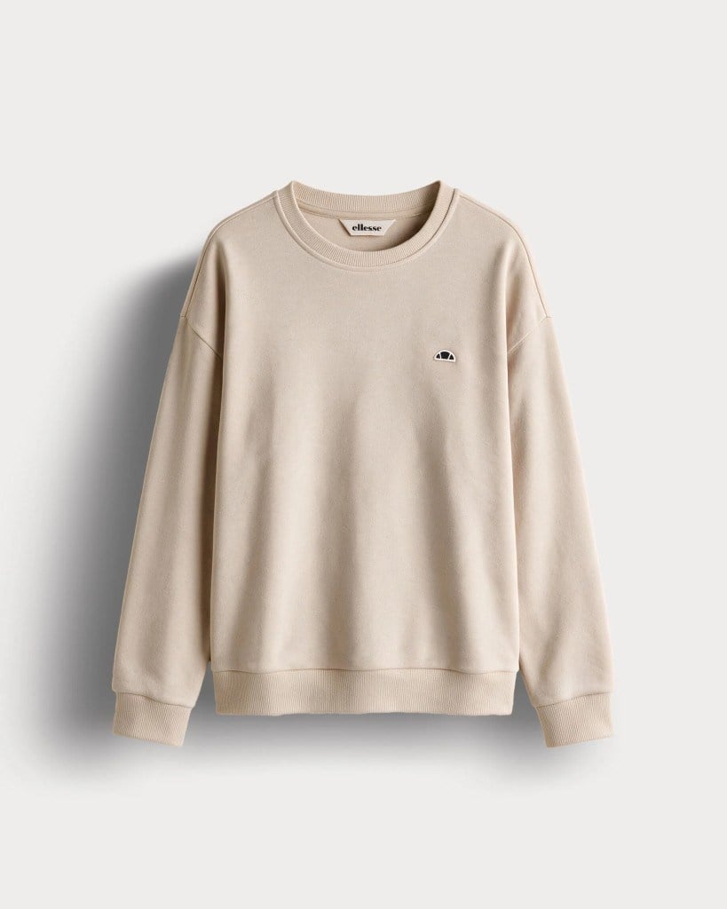 Ellesse 5WF3540-BGM Kadın Sweat Bej