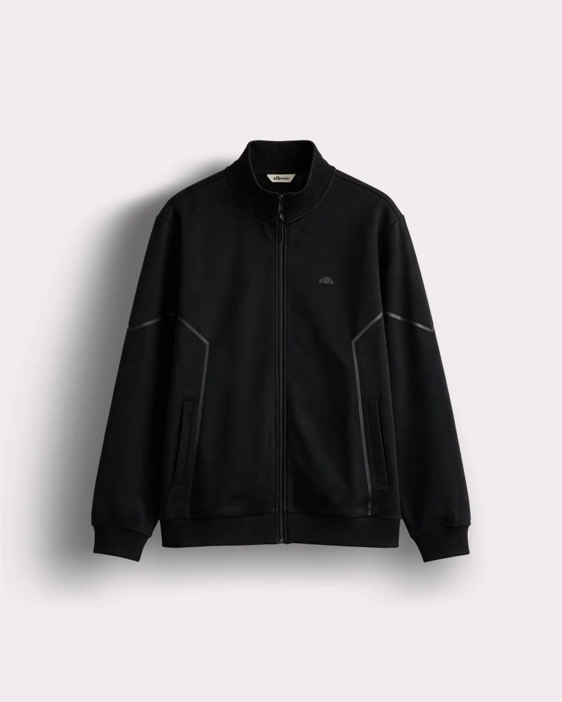 Ellesse 5WM1545-BK Erkek Fermuarlı Sweat Siyah