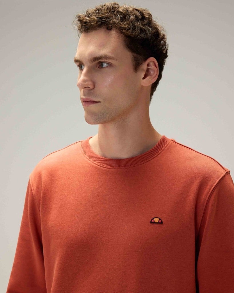 Ellesse 5WM3579-BR Erkek Sweat Kiremit