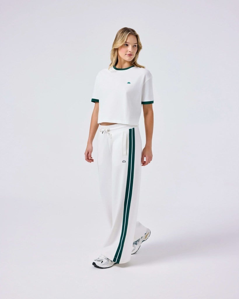 Ellesse 6SF5024-OF Kadın Tişört - Kırık Beyaz