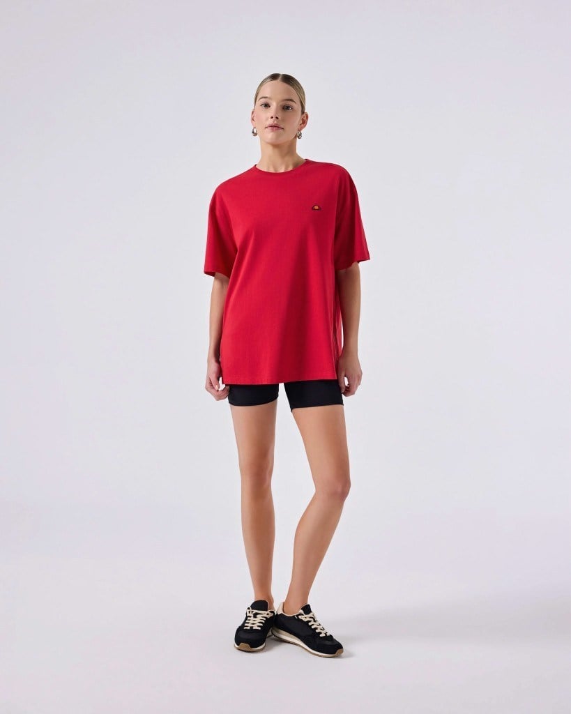 Ellesse 6SF5027-RD Kadın Tişört - Kırmızı