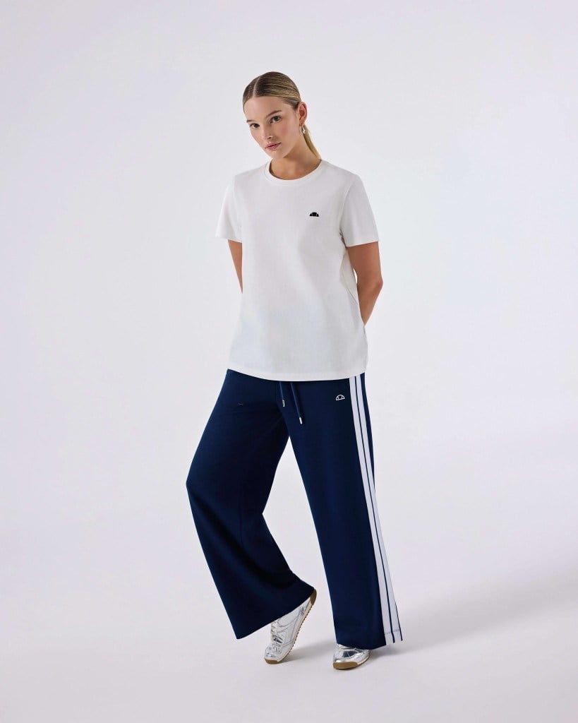 Ellesse 6SF5036-OF Kadın Tişört - Kırık Beyaz