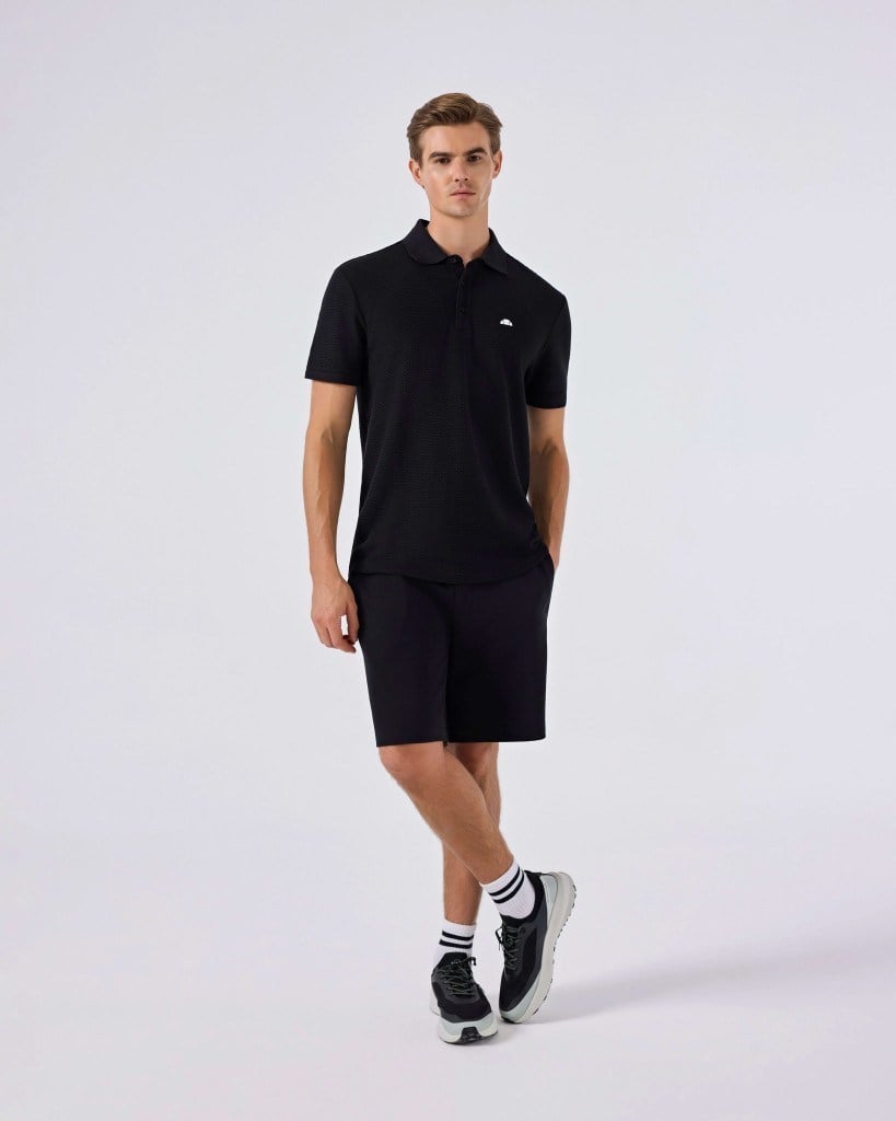 Ellesse 6SM5010-BK Erkek Polo Yaka Tişört - Siyah