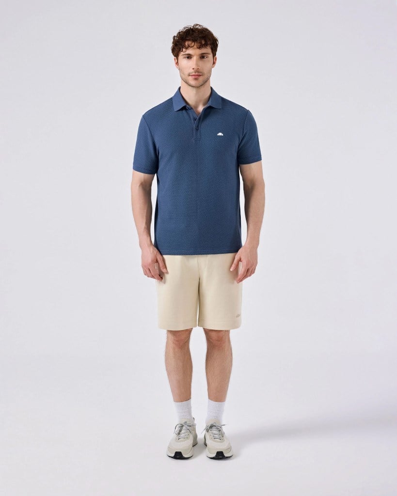 Ellesse 6SM5010-EBL Erkek Polo Tişört - Koyu Mavi