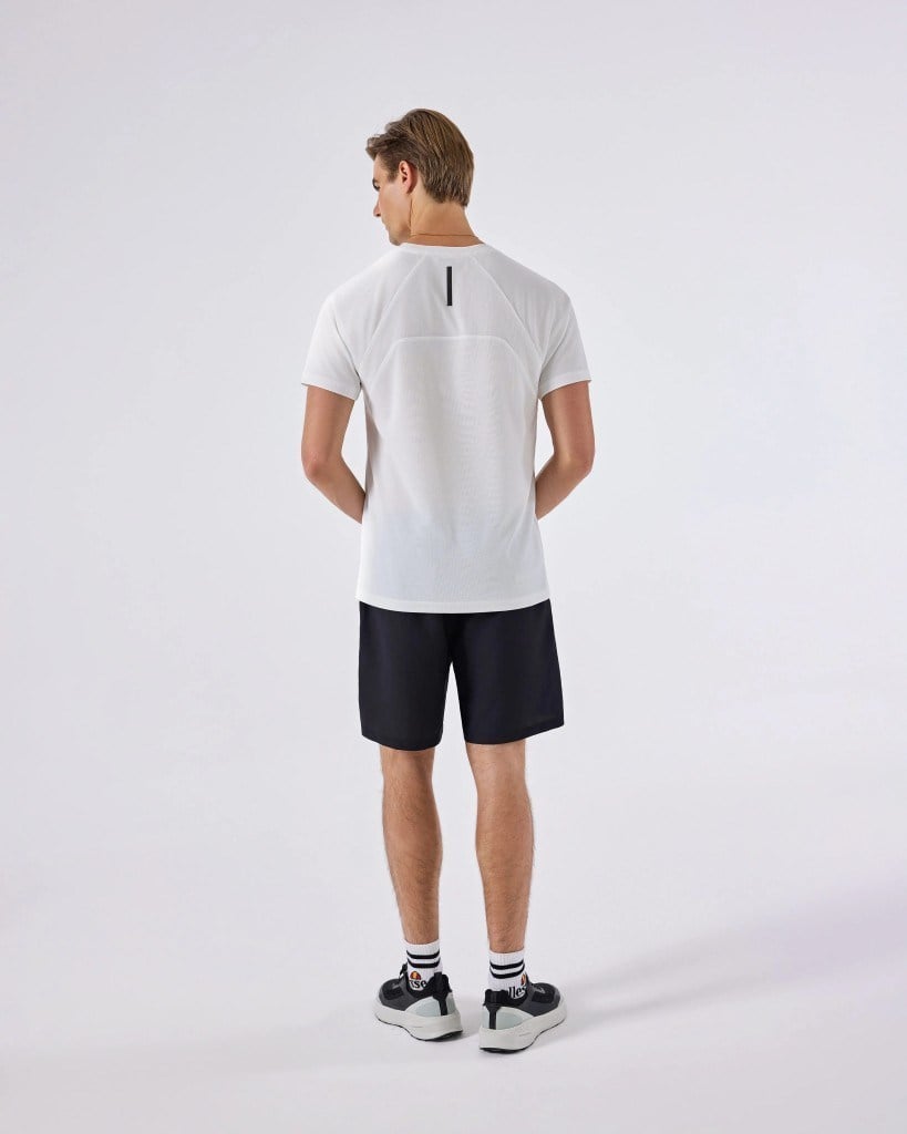 Ellesse 6SM5036-OF Erkek Spor Tişört - Kırık Beyaz