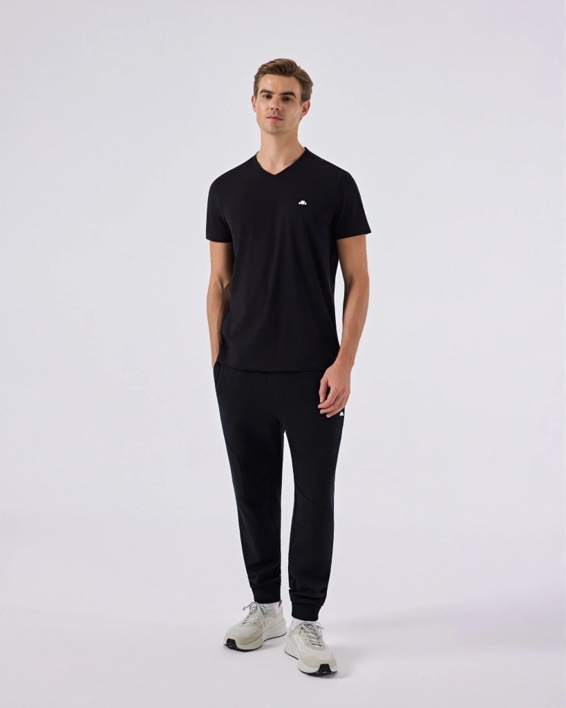 Ellesse 6SM5049-BK Erkek Tişört - Siyah