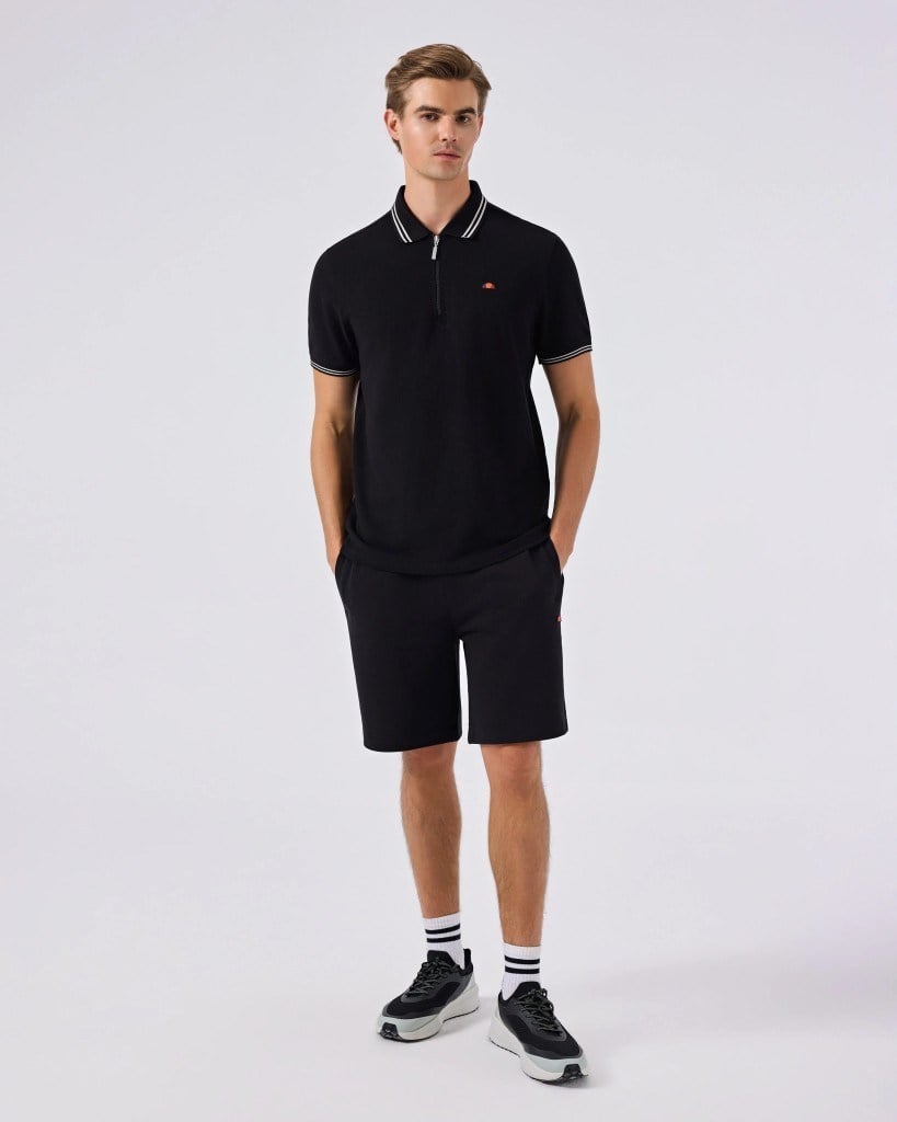 Ellesse 6SM5051-BK Erkek Polo Yaka Tişört - Siyah