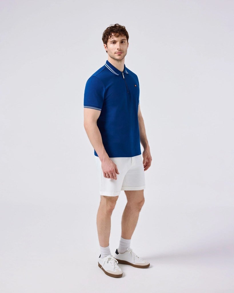 Ellesse 6SM5051-BL Erkek Polo Yaka Tişört - Mavi