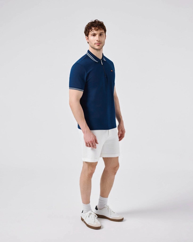 Ellesse 6SM5051-NV Erkek Polo Yaka Tişört - Lacivert