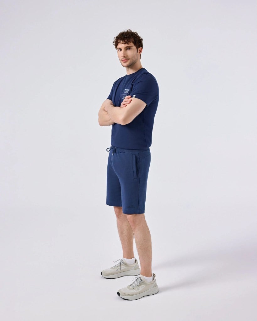 Ellesse 6SM5065-NV Erkek Tişört - Lacivert
