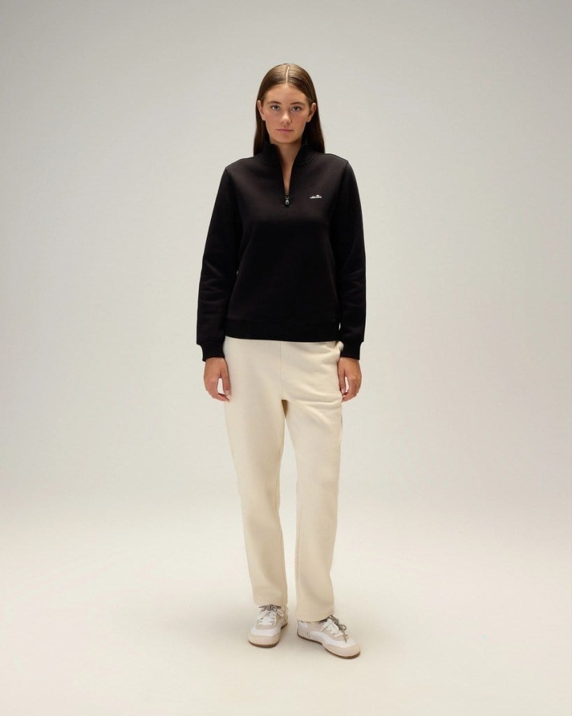 Ellesse 6WF1027-BK Kadın Fermuarlı Sweat Siyah