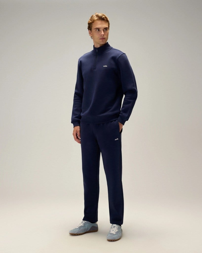 Ellesse 6WM1010-NV Erkek Fermuarlı Sweat Lacivert
