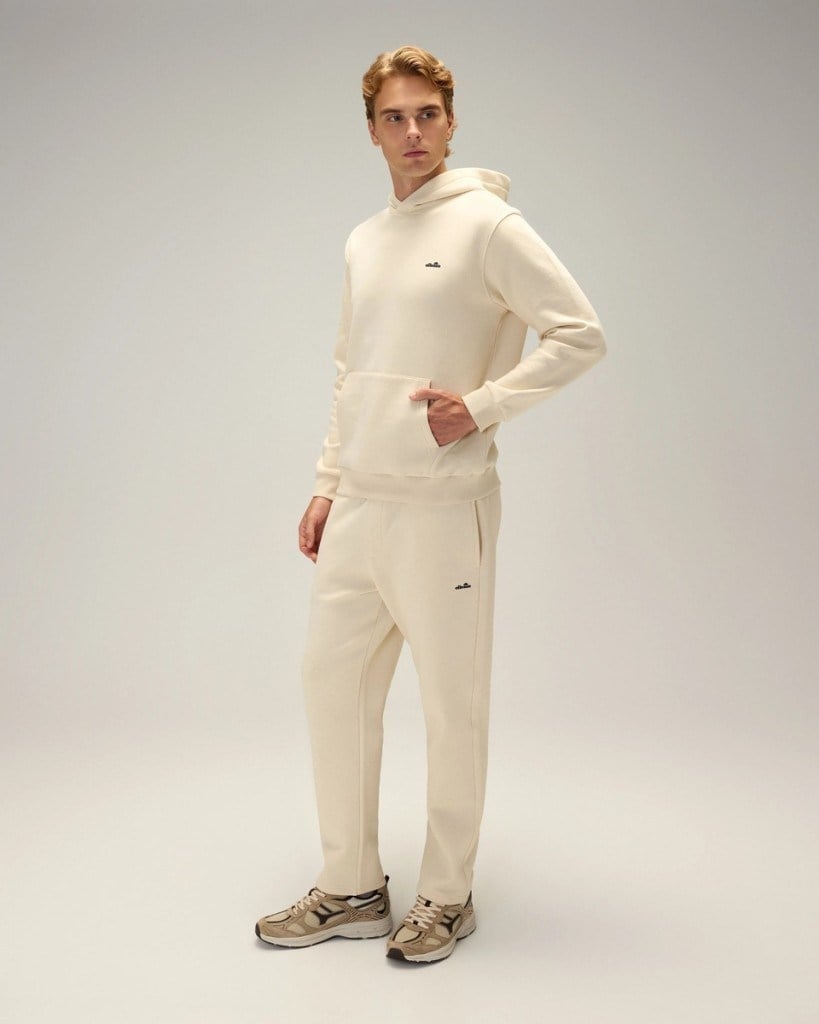 Ellesse 6WM2005-BG Erkek Kapüşonlu Sweat Bej