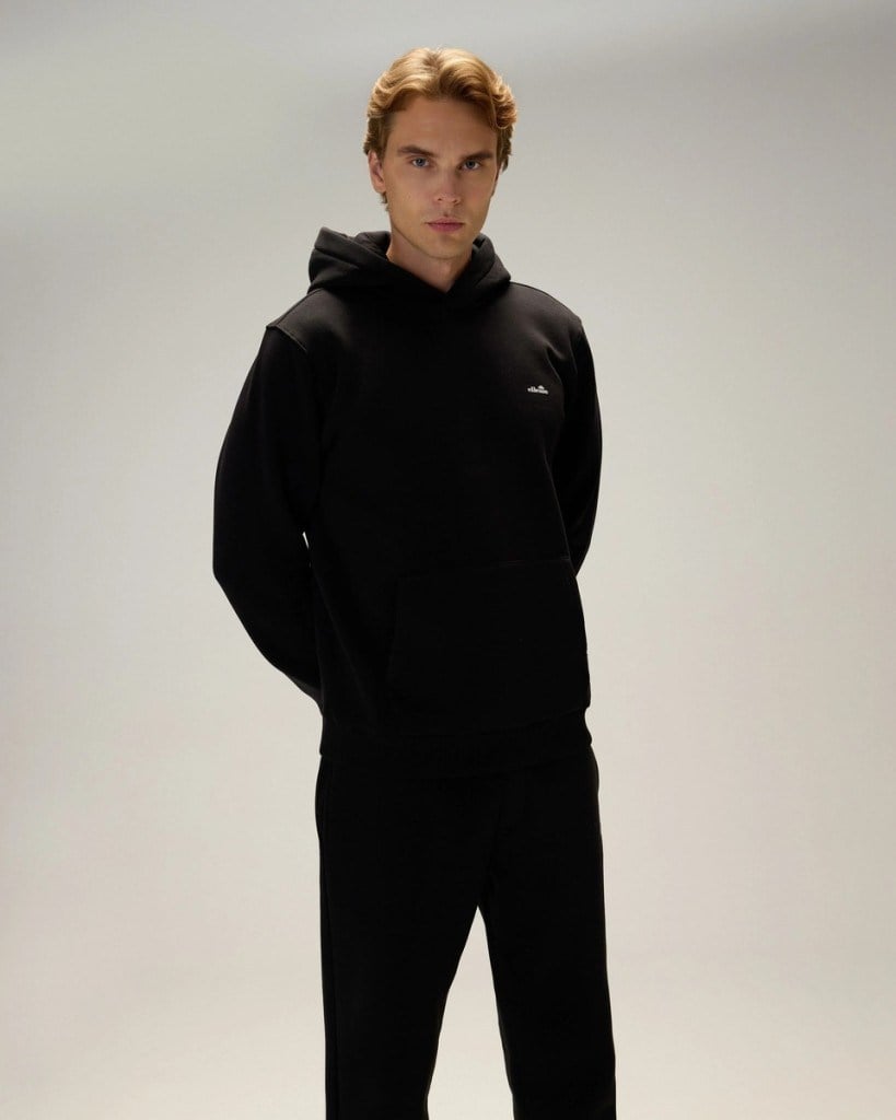 Ellesse 6WM2005-BK Erkek Kapüşonlu Sweat Siyah