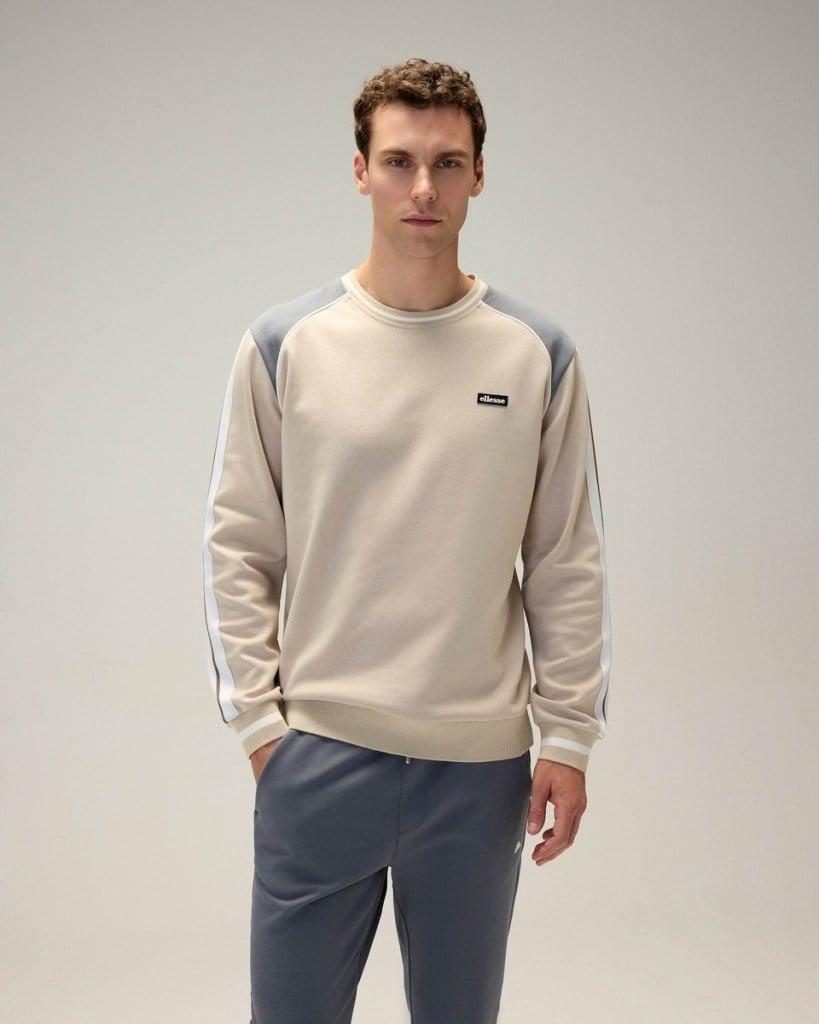 Ellesse 6WM3007-STN Erkek Sweat Taş