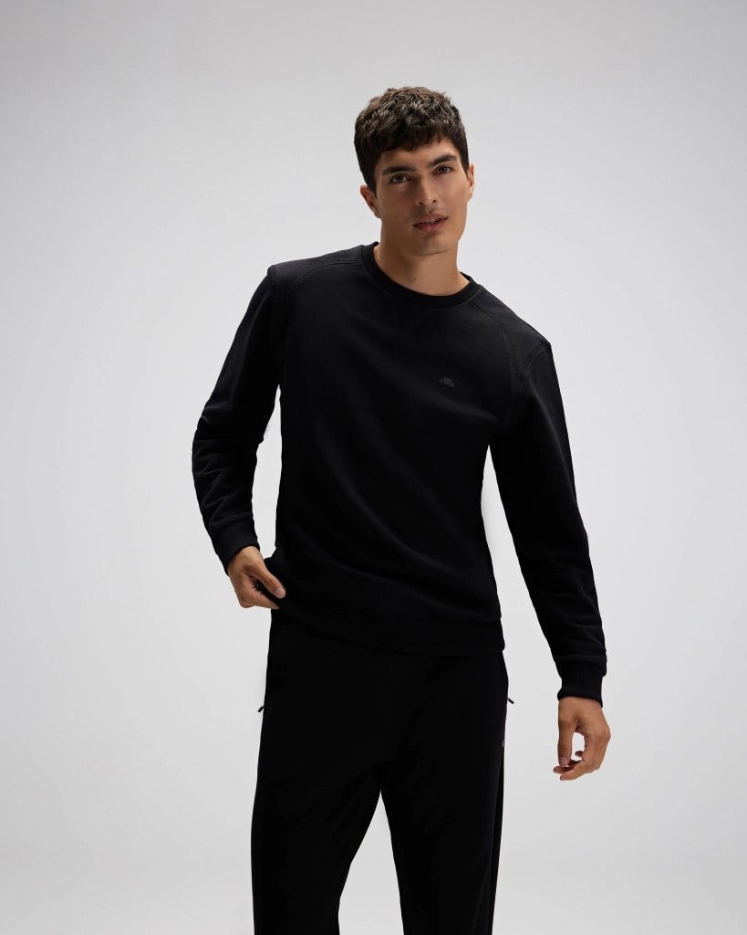 Ellesse EM282-1-BK Erkek Siyah Sweat