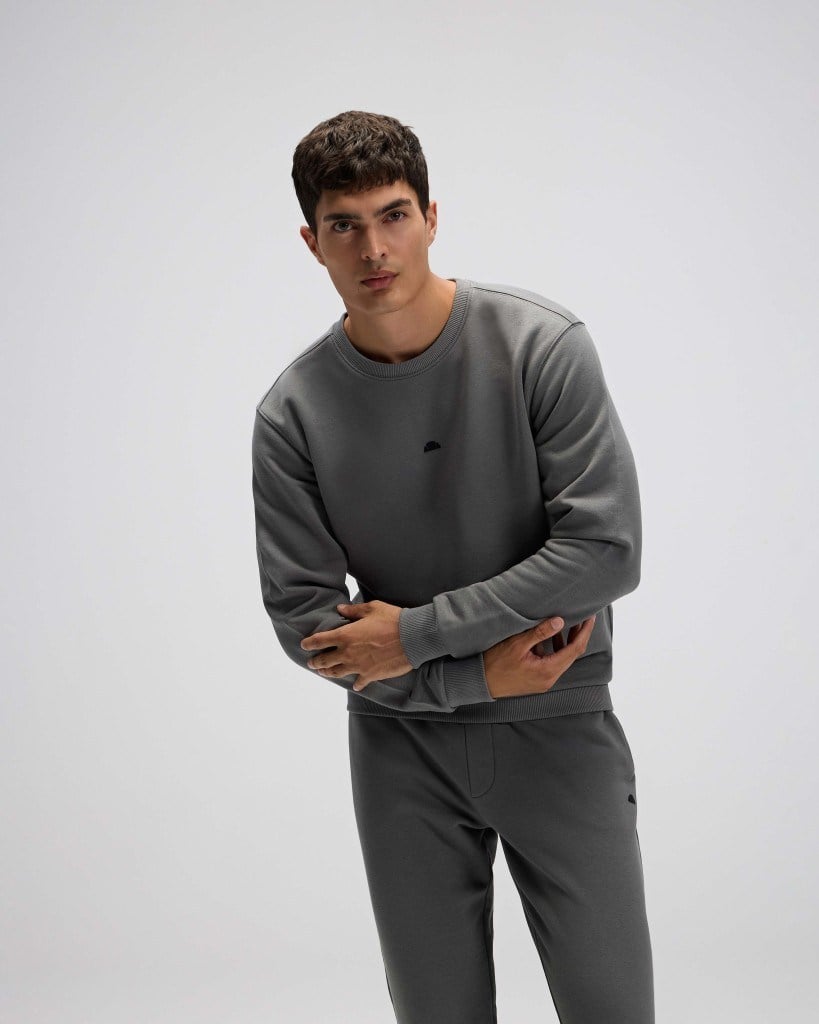 Ellesse EM556-ANT Erkek Antrasit Sweat