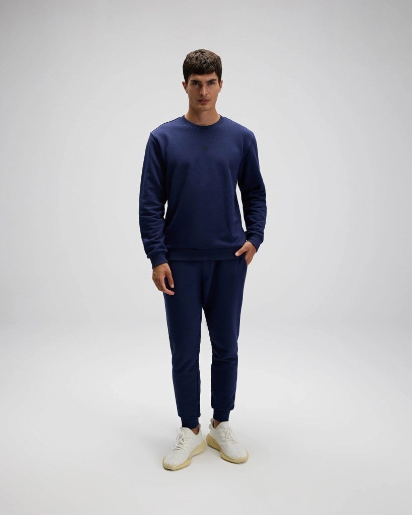 Ellesse EM556-NV Erkek Lacivert Sweat