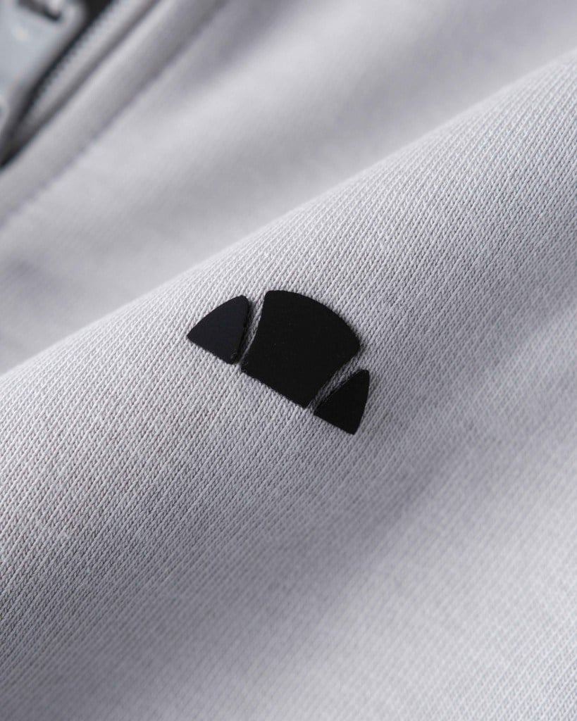 Ellesse EM560 Erkek Gri Fermuarlı Kapüşonlu Gri Sweat