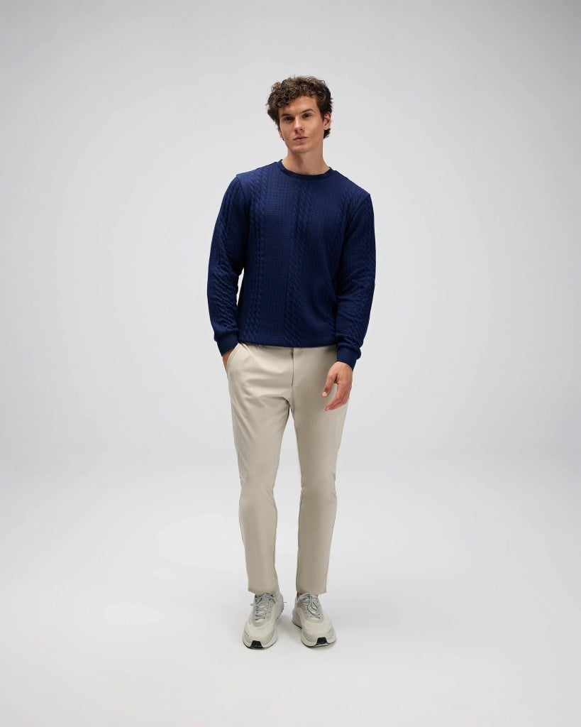 Ellesse EM623-NV Erkek Lacivert Kazak