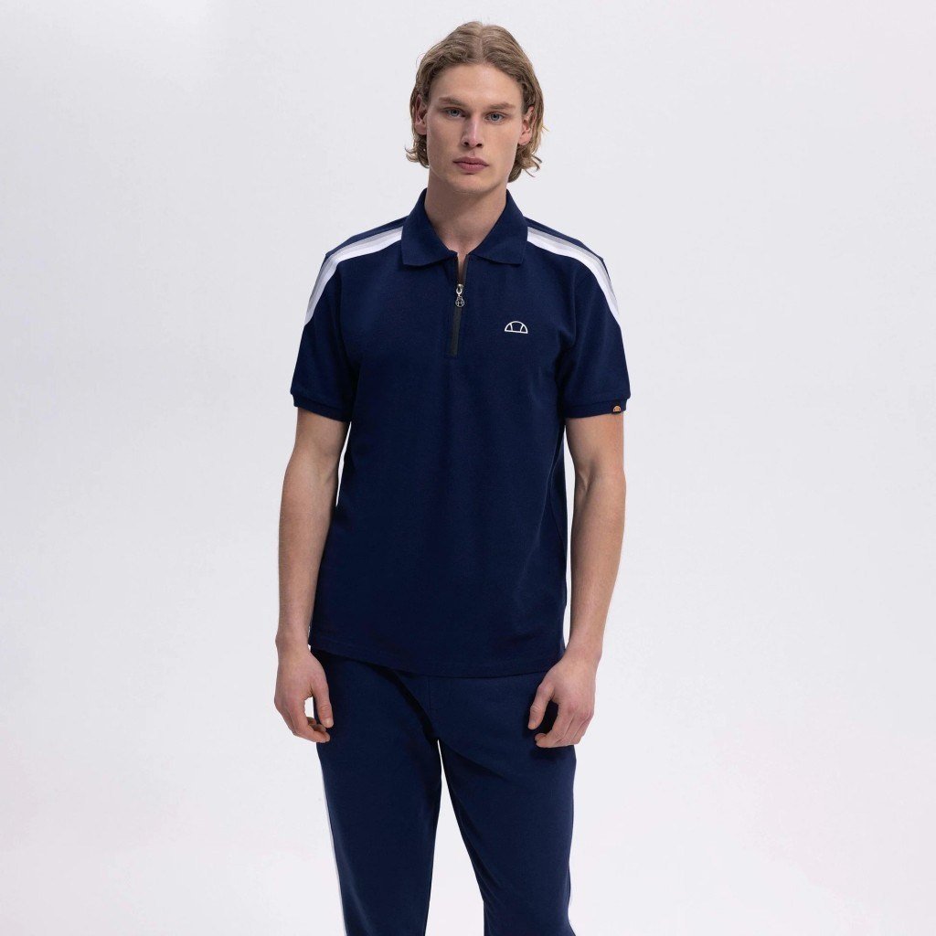 Ellesse Erkek Polo Yaka Lacivert Tişört – EM169-1-NV