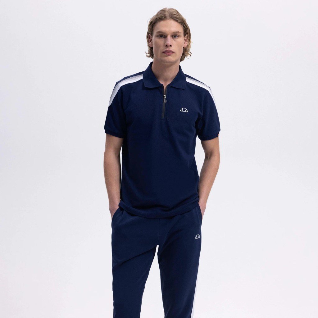 Ellesse Erkek Polo Yaka Lacivert Tişört – EM169-1-NV