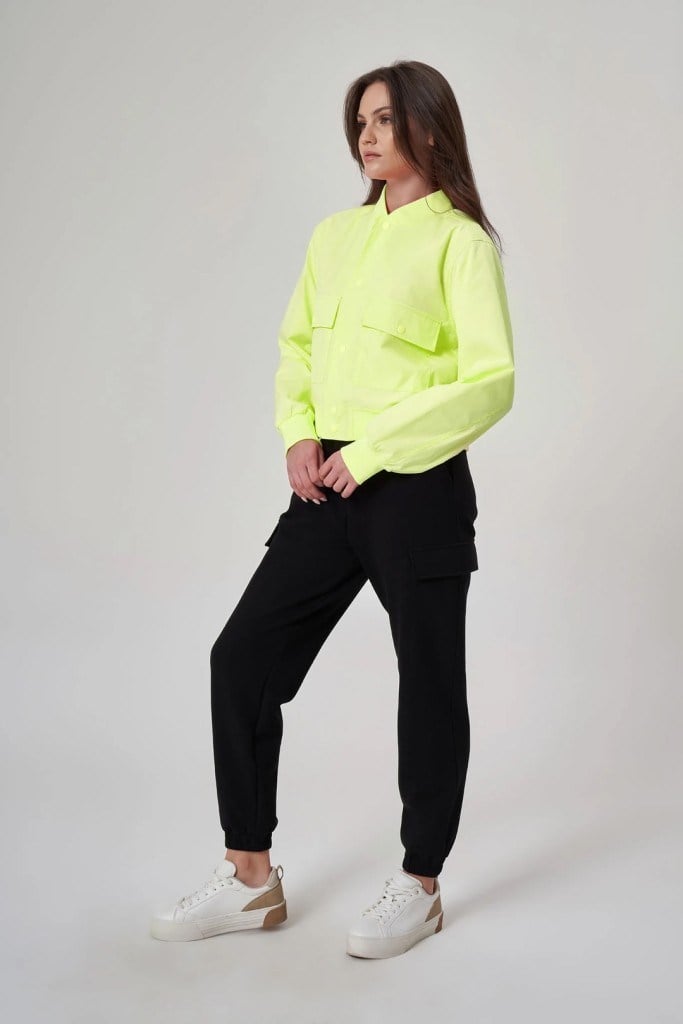 EXUMA KADIN CEKET-1521158 SARI