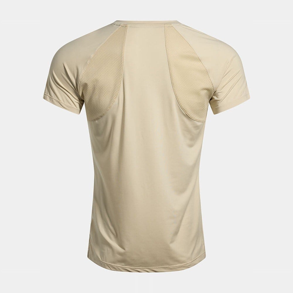 Joma 104821.008 Indoor Gym Erkek Spor Tişörtü - Kum Beji