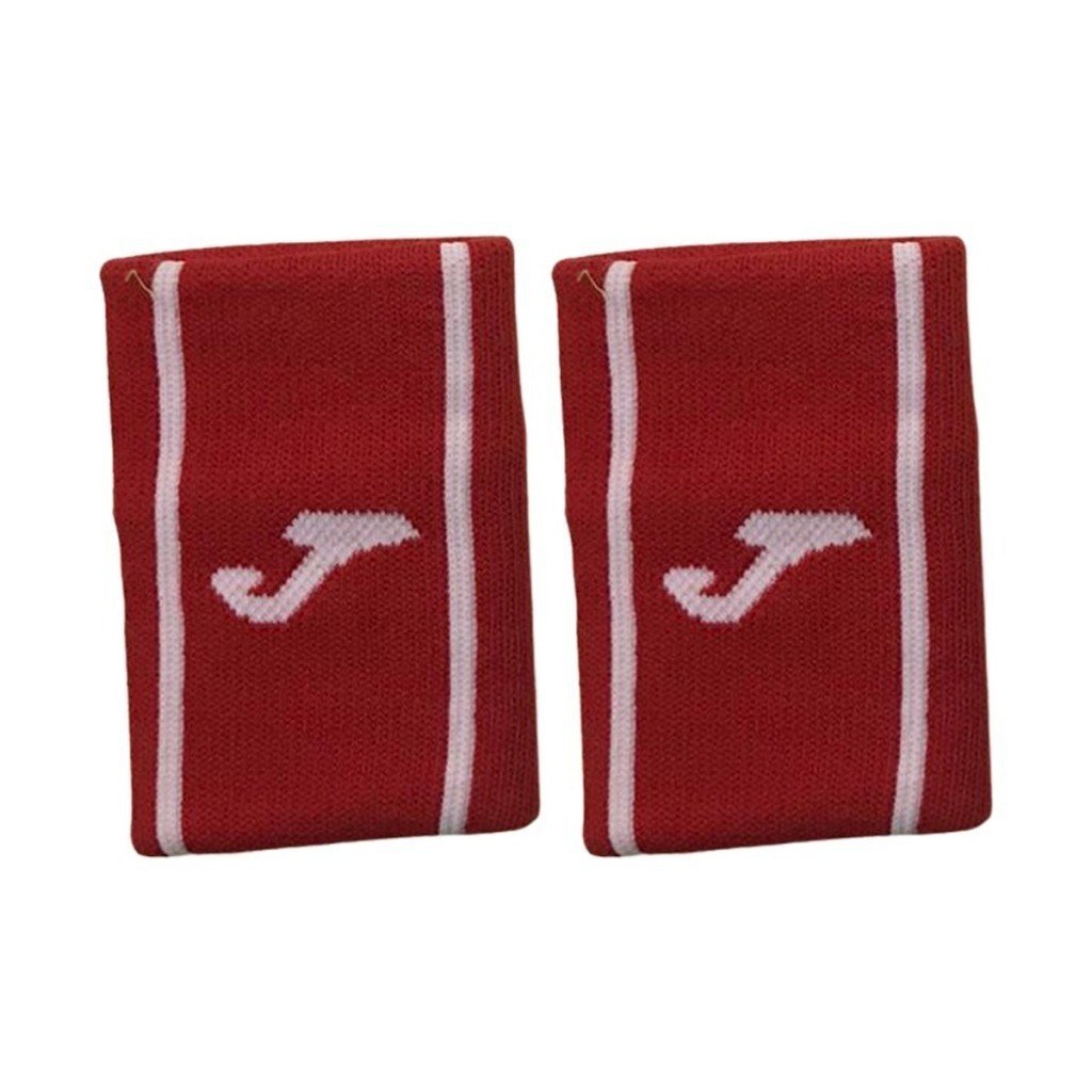 Joma 400741.P03 Game Unisex 2'li Havlu Bileklik Kırmızı/Beyaz