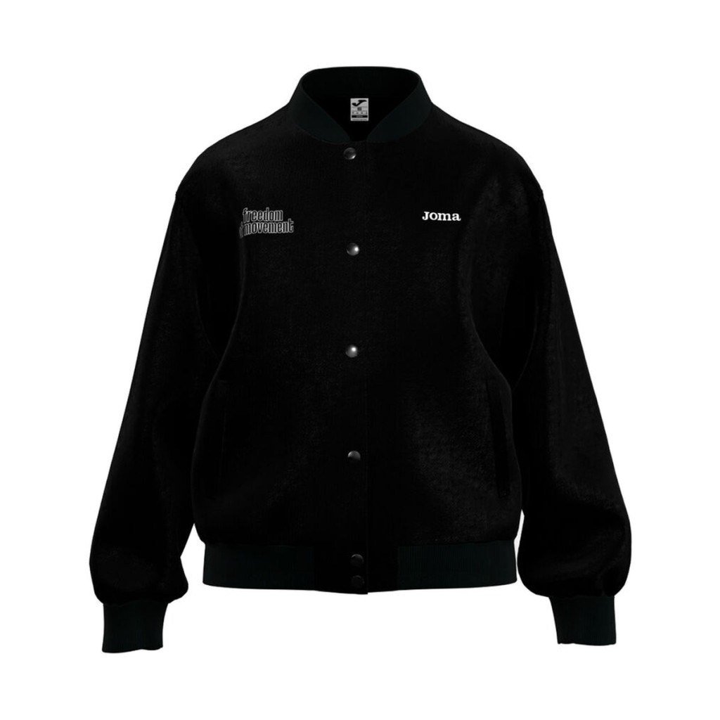 Joma 500920.100 Çocuk Fermuarlı Sweat Siyah