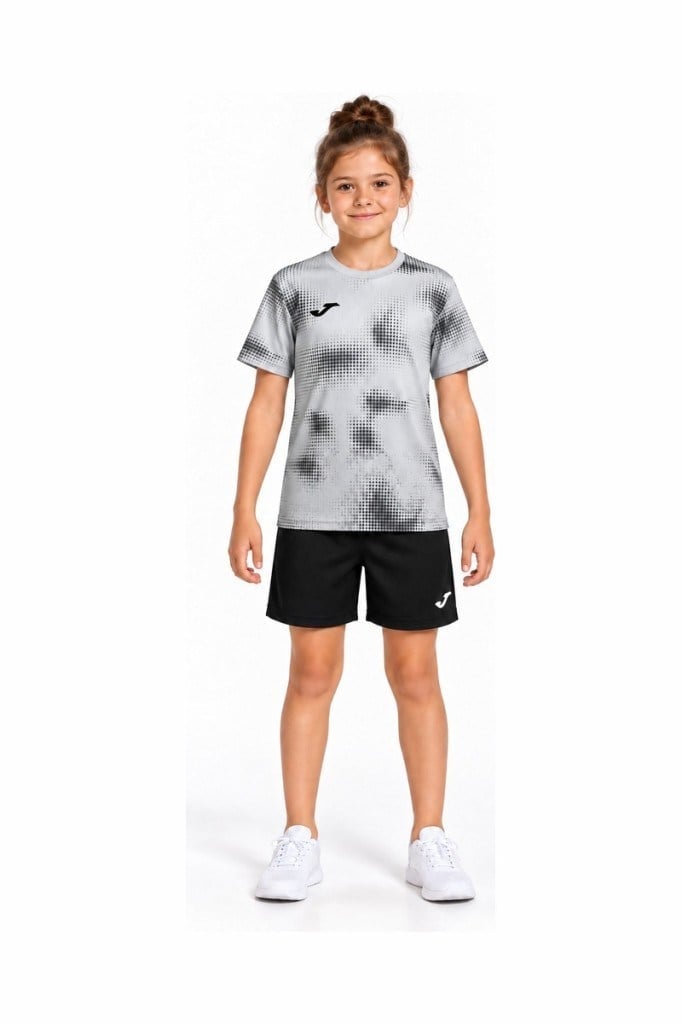 Joma 500935.250 Çocuk Tişört Şort Takımı Beyaz