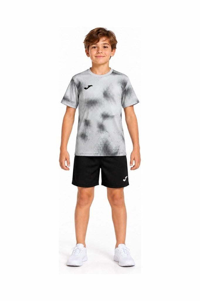 Joma 500935.250 Çocuk Tişört Şort Takımı Beyaz