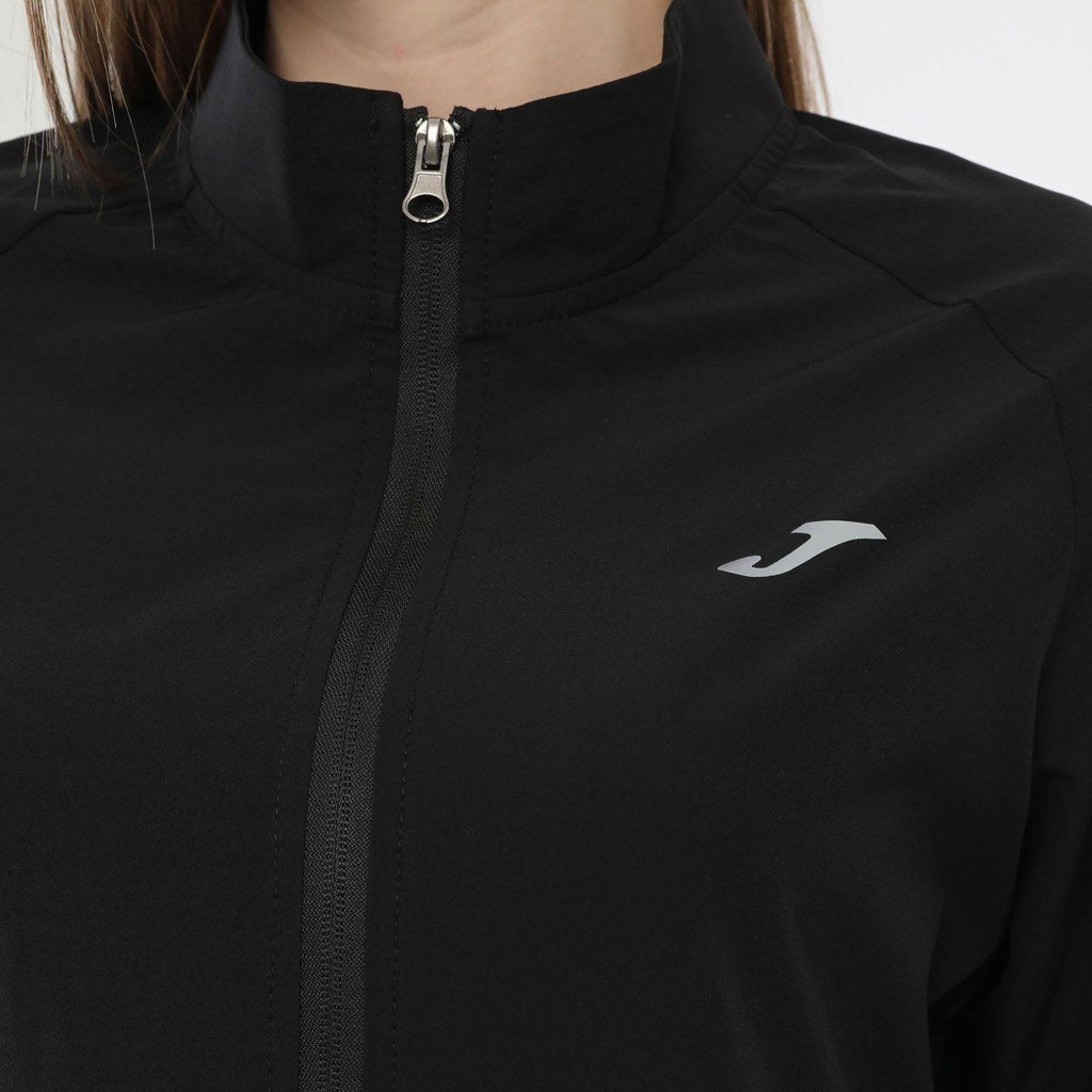 Joma 6231301 Kadın Önden Fermuarlı Siyah Sweat