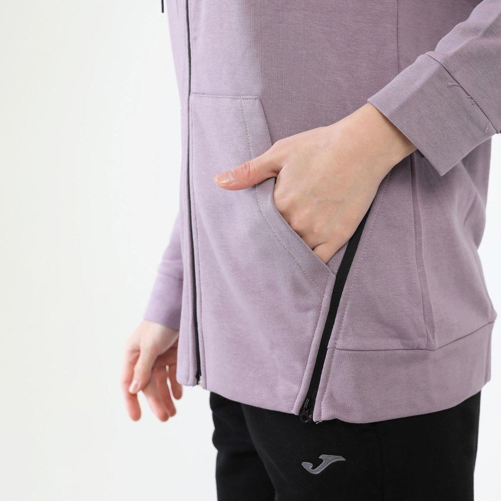 Joma 6231305-Lila Kadın Önden Fermuarlı Sweat
