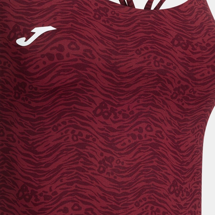 Joma 902680.686 Challenge Kadın Kolsuz Tişört - Bordo