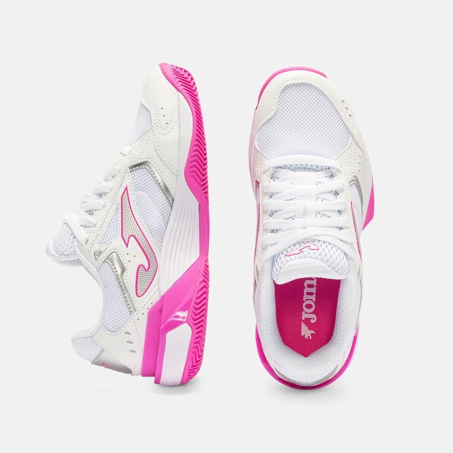 Joma BSCRLS2602 Screen Lady Kadın Salon Spor Ayakkabısı - Beyaz/Pembe