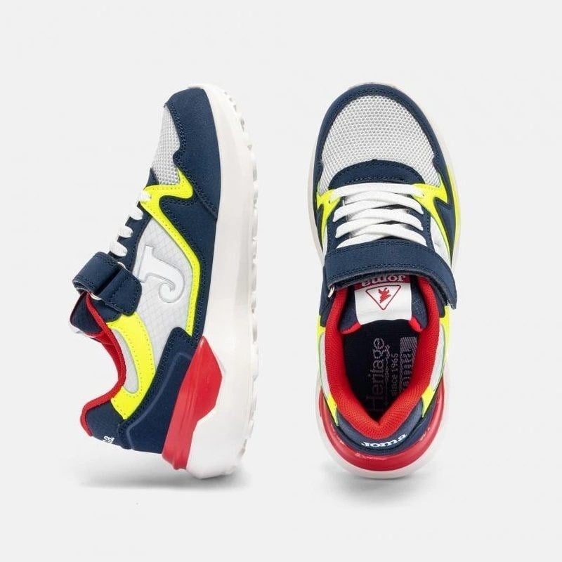 Joma J3080S2603V C.3080 JR Çocuk Günlük Spor Ayakkabısı - Lacivert/Sarı