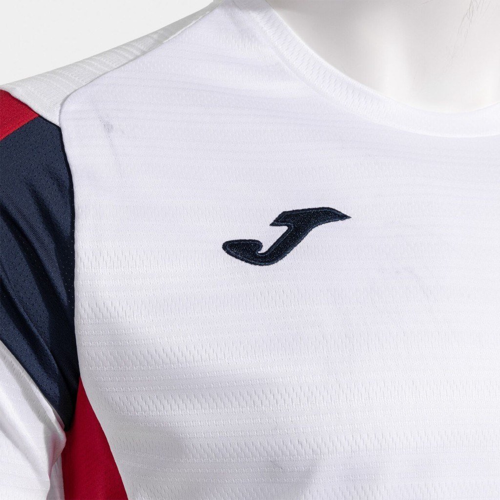 Joma Montreal 104202.206 Erkek Beyaz Kırmızı Tişört