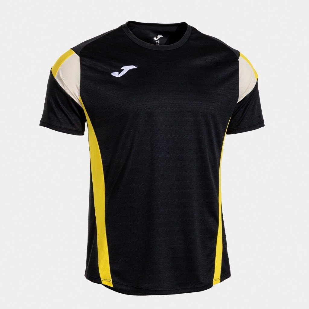 Joma Montreal 104202.109 Erkek Siyah Sarı Spor Tişört