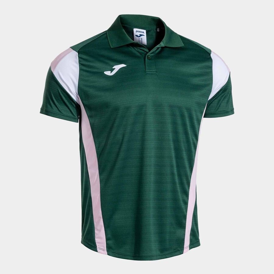 Joma Montreal Erkek Yeşil Pembe Polo Yaka Spor Tişört 104302.485