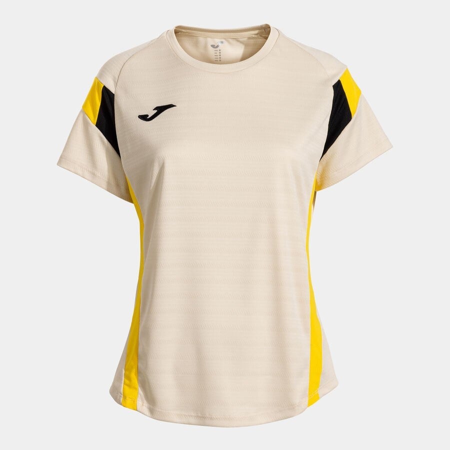 Joma Montreal Kadın Sıfır Yaka Bej Spor Tişört 902518.002